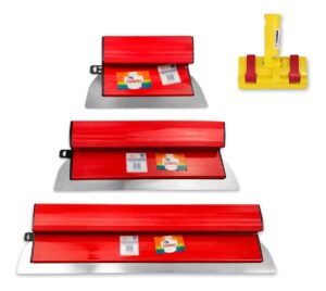 Desempenadeira 25cm, 40cm, 60cm E Suporte Para Massa Corrida