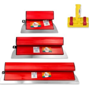 Desempenadeira 25cm, 40cm, 60cm E Suporte Para Massa Corrida