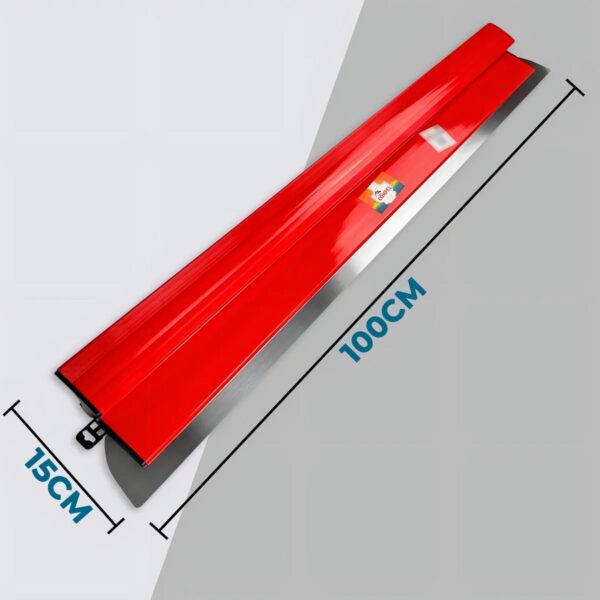 A Desempenadeira Berox Aço Inox 100cm Para Massa Corrida é a ferramenta ideal para profissionais que buscam qualidade e eficiência em seu trabalho. Com lâmina de Aço Inox, marca Compel e cabo de Plástico de Engenharia, essa desempenadeira oferece durabilidade e resistência. Seu modelo Berox possui lâmina flexível e lisa, perfeita para aplicação de massa corrida com troca de lâmina. Com essa desempenadeira, você terá um acabamento impecável em suas paredes, garantindo um resultado profissional. Invista na qualidade e adquira já a Desempenadeira Berox Aço Inox 100cm Para Massa Corrida.