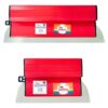 Kit Desempenadeira Berox Inox 25cm E 40cm Para Massa Corrida