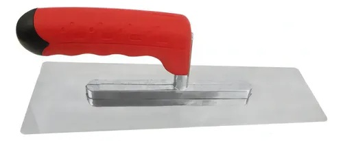 Desempenadeira Inox Para Efeitos Decorativos + Espátula Inox