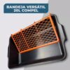 Kit Para Pintura Com Bandeja Rolo e suporte Compel