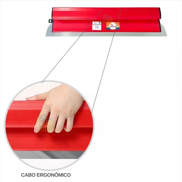 Kit 3 Desempenadeiras Tipo Berox 25/40/60cm + Suporte