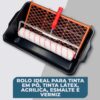Kit Para Pintura Com Bandeja Rolo e suporte Compel
