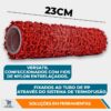 Rolo Textura Efeito Rustico Cabelo De Anjo 23cm Compel