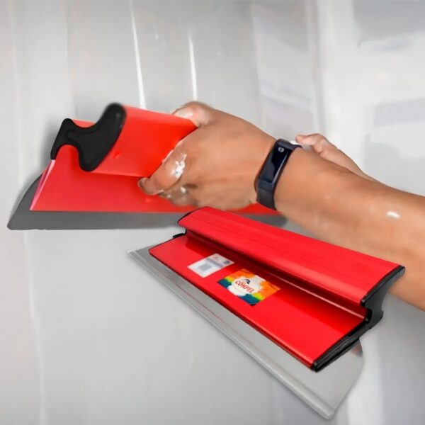 Desempenadeira Berox 40cm Aço Inox para Massa Corrida - Compel