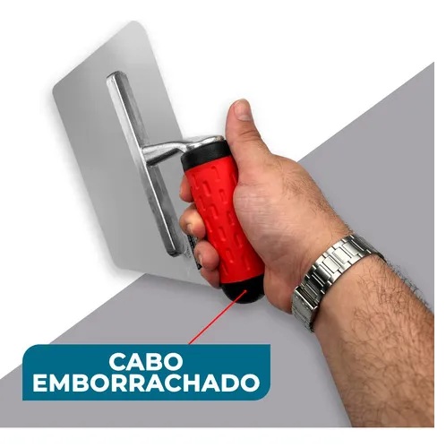 Desempenadeira Trapézio Aço Inox Para Efeitos Decorativos