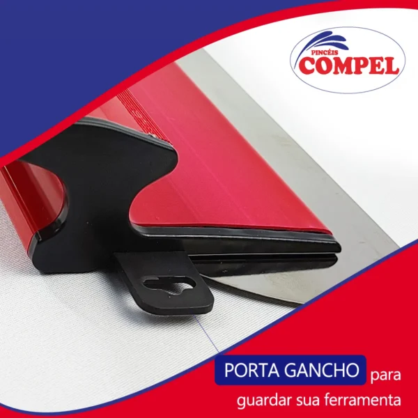 Kit 3 Desempenadeiras Berox Inoxidável Flexível + Espátula