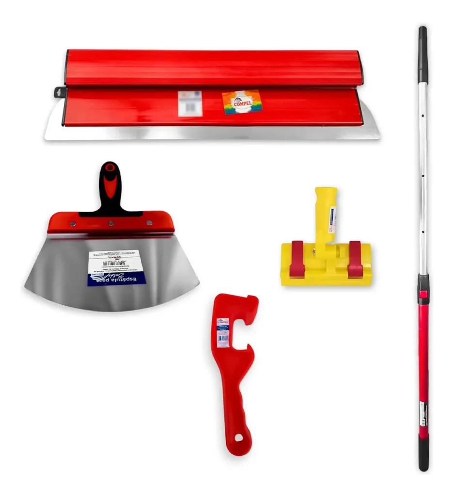 Desempenadeira Berox 60cm, Suporte, Espátula, Abridor, Ext