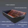 Kit P/ Pintura Garfo Duplo Rolo Big 46 Cm E Bandeja 20l