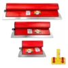 Desempenadeira Berox Inox Flexível 25cm 40cm 60cm + Suporte