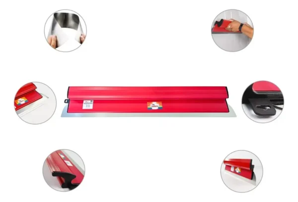 Desempenadeira Berox Lâmina 80cm Flexível + Suporte