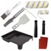Kit Pintura Parede Completo Sem Respingo 7 Peças + 5 Lixas