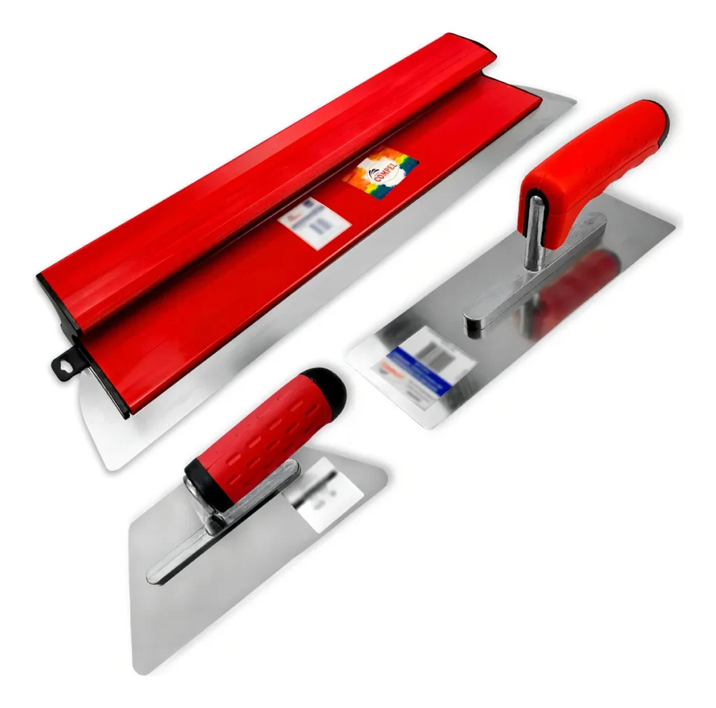 Desempenadeira Berox Inox 60cm, Trapézio, Lisa Para Efeitos