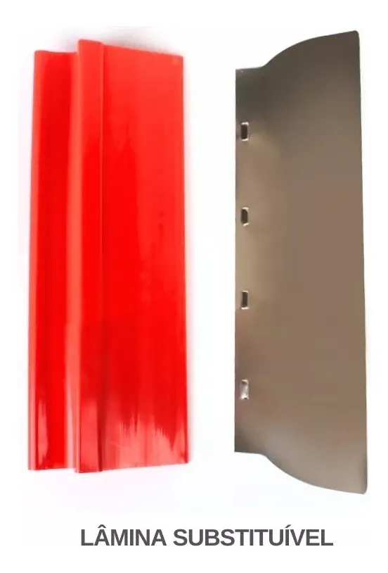 Kit Desempenadeira Berox 60cm Aço Inox + Lâmina Extra