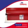 Kit 3 Desempenadeiras Berox Inoxidável Flexível + Espátula