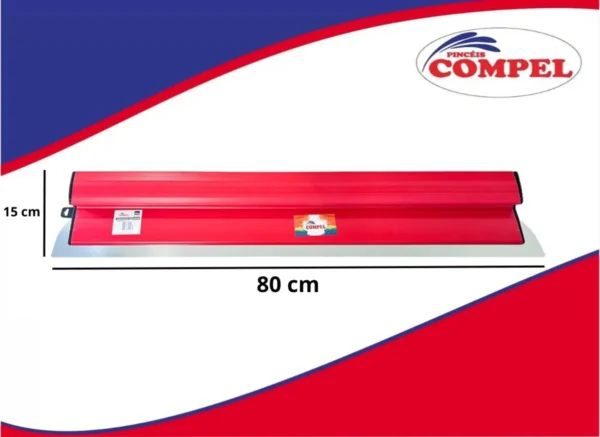 Desempenadeira Berox Lâmina 80cm Flexível + Suporte