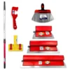 Kit 3 Desempenadeira Berox Compel Suporte Espátula Extensor