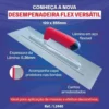 Nova Desempenadeira Pefeitos Lâmina Flexível 35,5cmx12cm