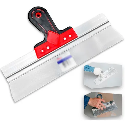 Espátula De Aço Inox 350 Mm Cabo Emborrachado - Compel