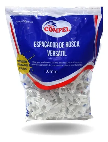Espaçador 100 Unid Para Nivelador De Porcelanato Em Rosca