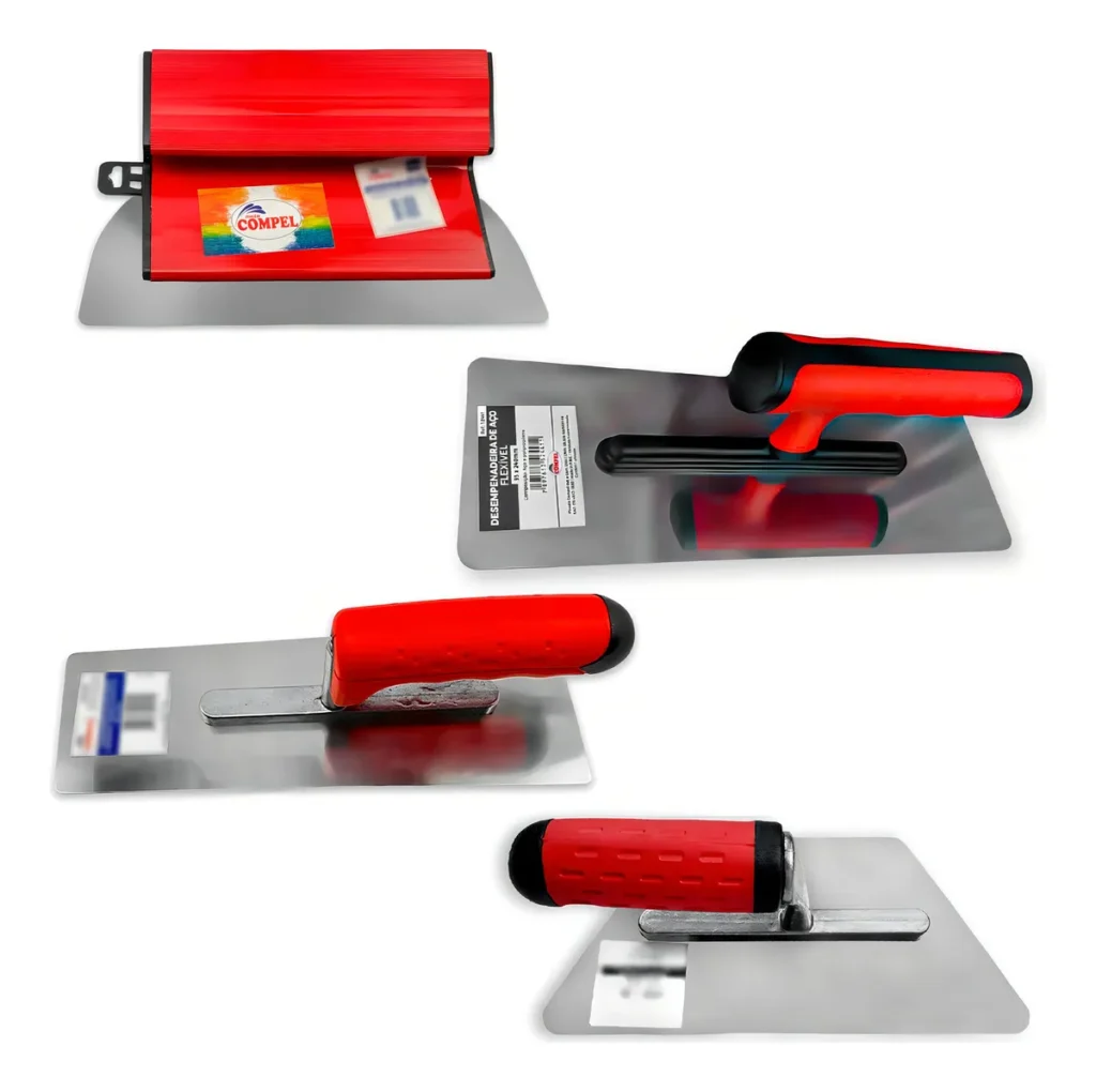 Desempenadeira Berox 25 Cm + Flexível + Efeito + Trapézio