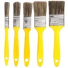 O Kit Trincha Amarelo da compel é um conjunto de pincéis de alta qualidade da marca Compel, conhecida pela sua excelência em ferramentas de pintura. Este kit é composto por cinco pincéis, cada um com cerdas sintéticas que garantem uma aplicação suave e uniforme da tinta. Tamanhos: 1, 1.1/2, 1/2, 2, 3/4. Indicada: tinta a base solvente, óleo e esmalte. Em suma, o Kit Trincha é uma combinação de qualidade, durabilidade e versatilidade. Seja para um projeto de pintura em casa ou para uso profissional, este kit de pincéis da Compel é uma escolha confiável que irá atender às suas necessidades de pintura com facilidade e eficiência.